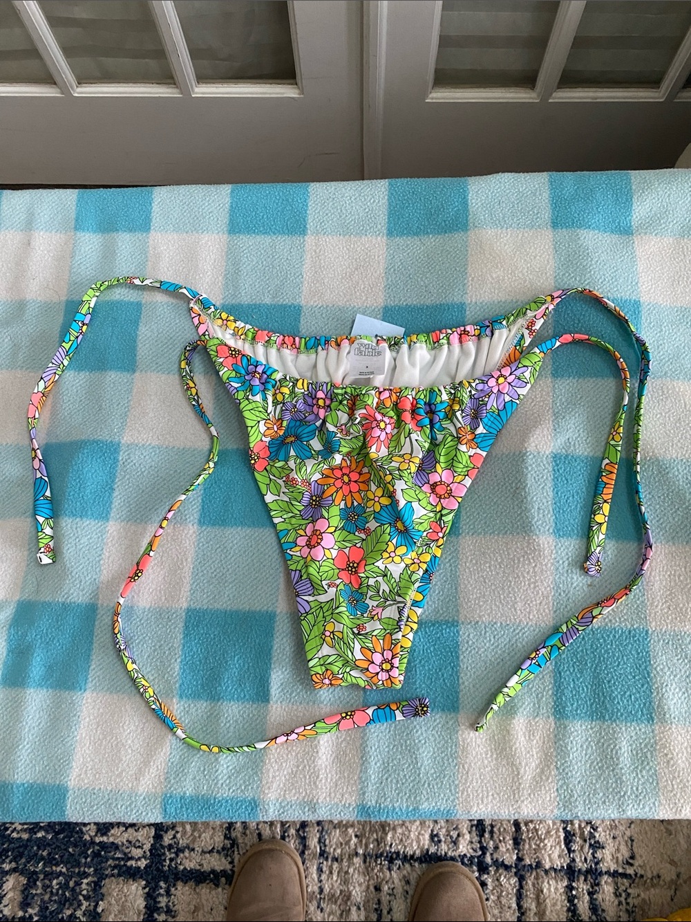 WILD FABLE WOMENS BIKINI Bottom MULTI FLORAL PRINT  size x NWT